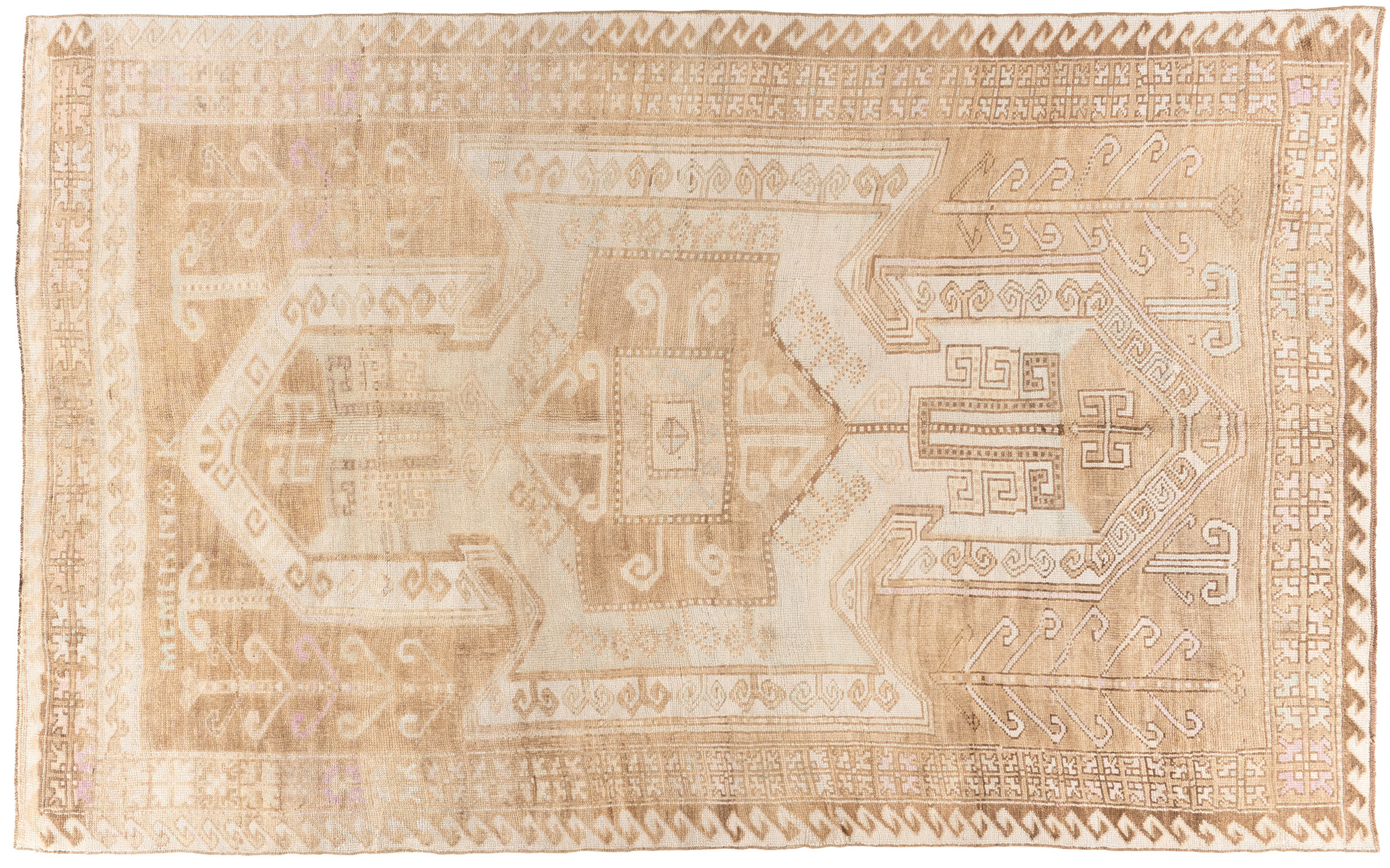 Oushak Karachof Design Rug 6'5 X 10'5