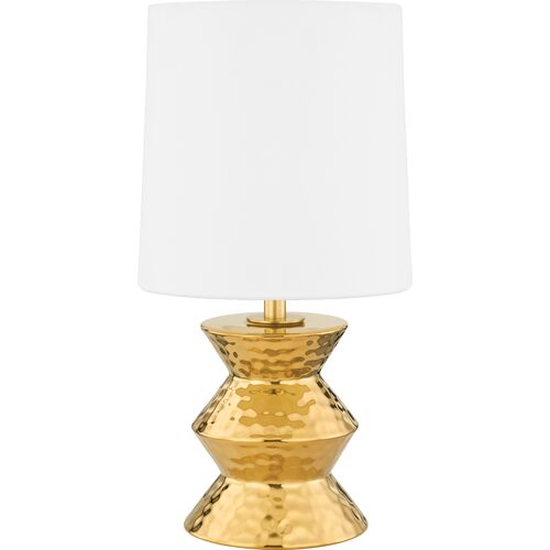 Benedetta Small Table Lamp, Aged Brass~P111126445