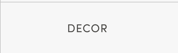 Shop Decor