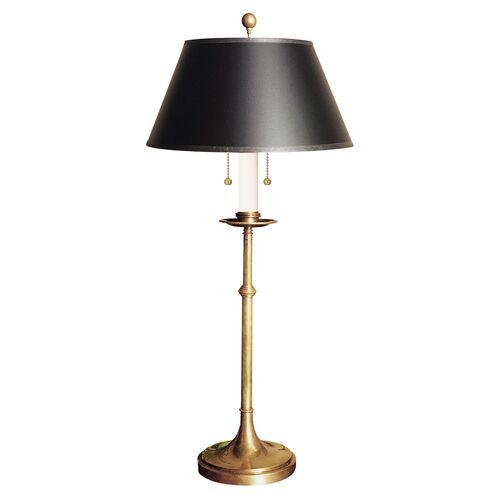Dorchester Club Table Lamp, Brass~P77151042