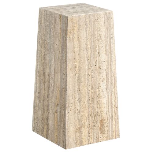 Veridian Rachelle Travertine Display Table Veridian Rachelle Travertine Display Table
