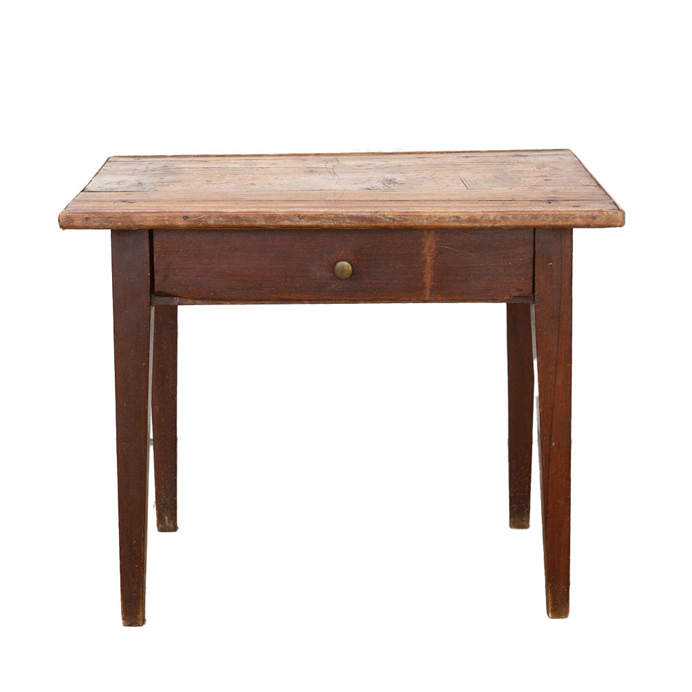 Petite French Farmhouse End Table~P77752572