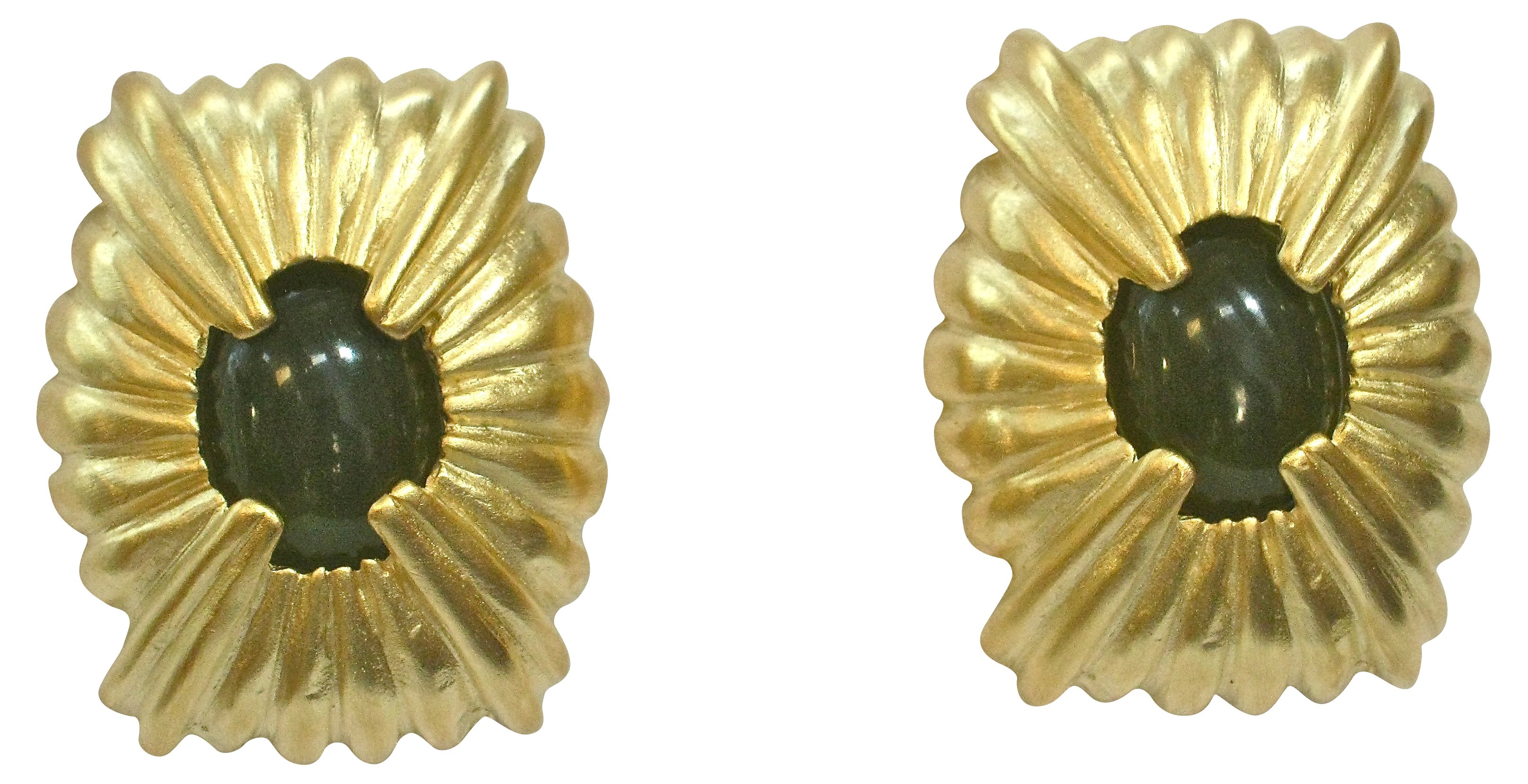 Givenchy Matte Peridot & Gold Earrings~P77221323