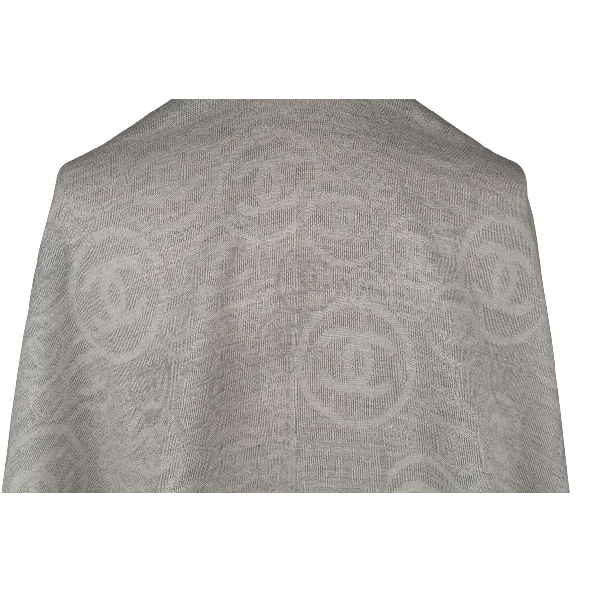 Chanel New White Roofs Cashmere Shawl - Vintage Lux