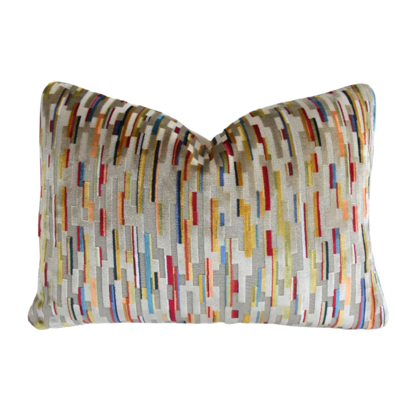 GP&J Baker Fairford Velvet Stripe Pillow~P77737813