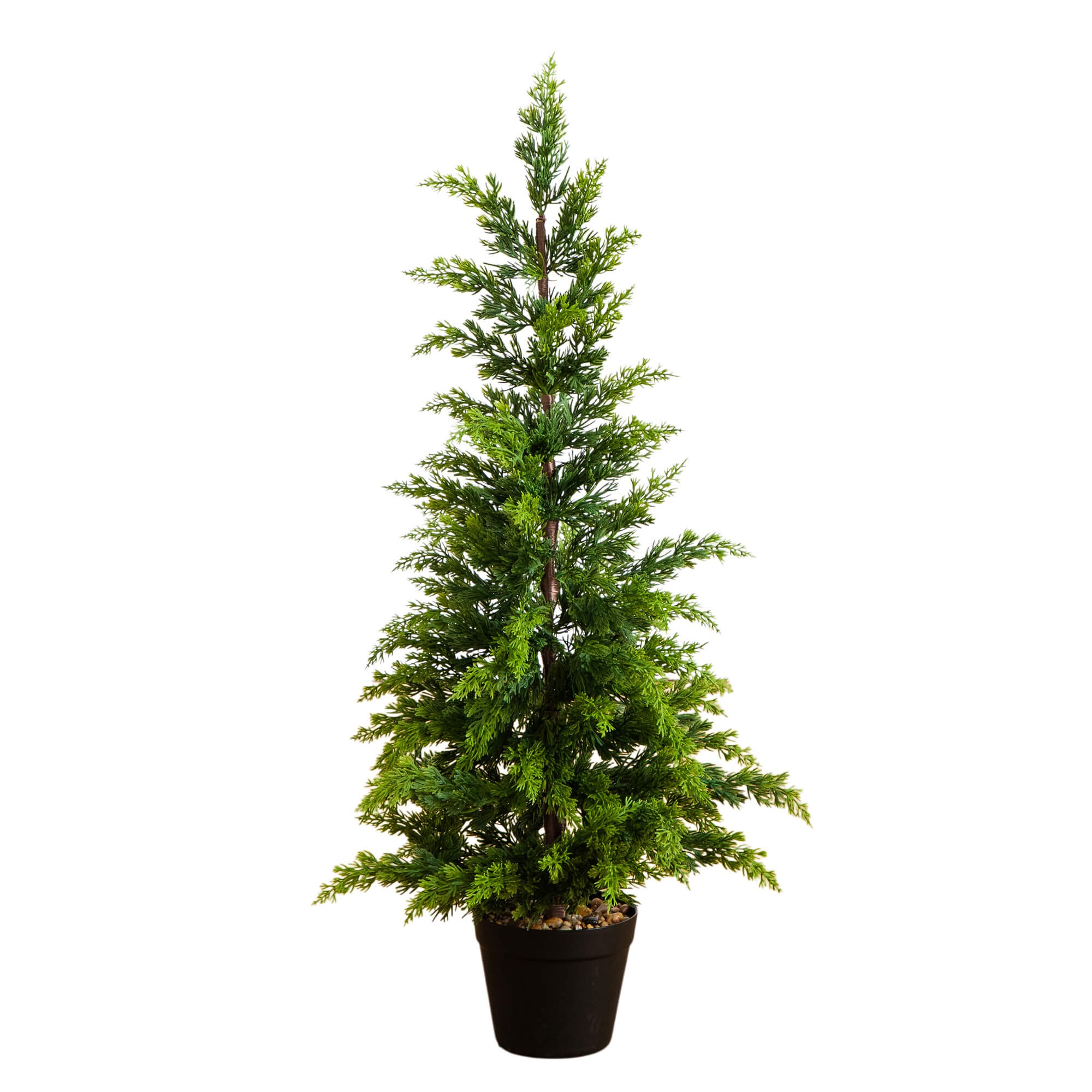 3-ft Cypress Topiary Christmas Tree