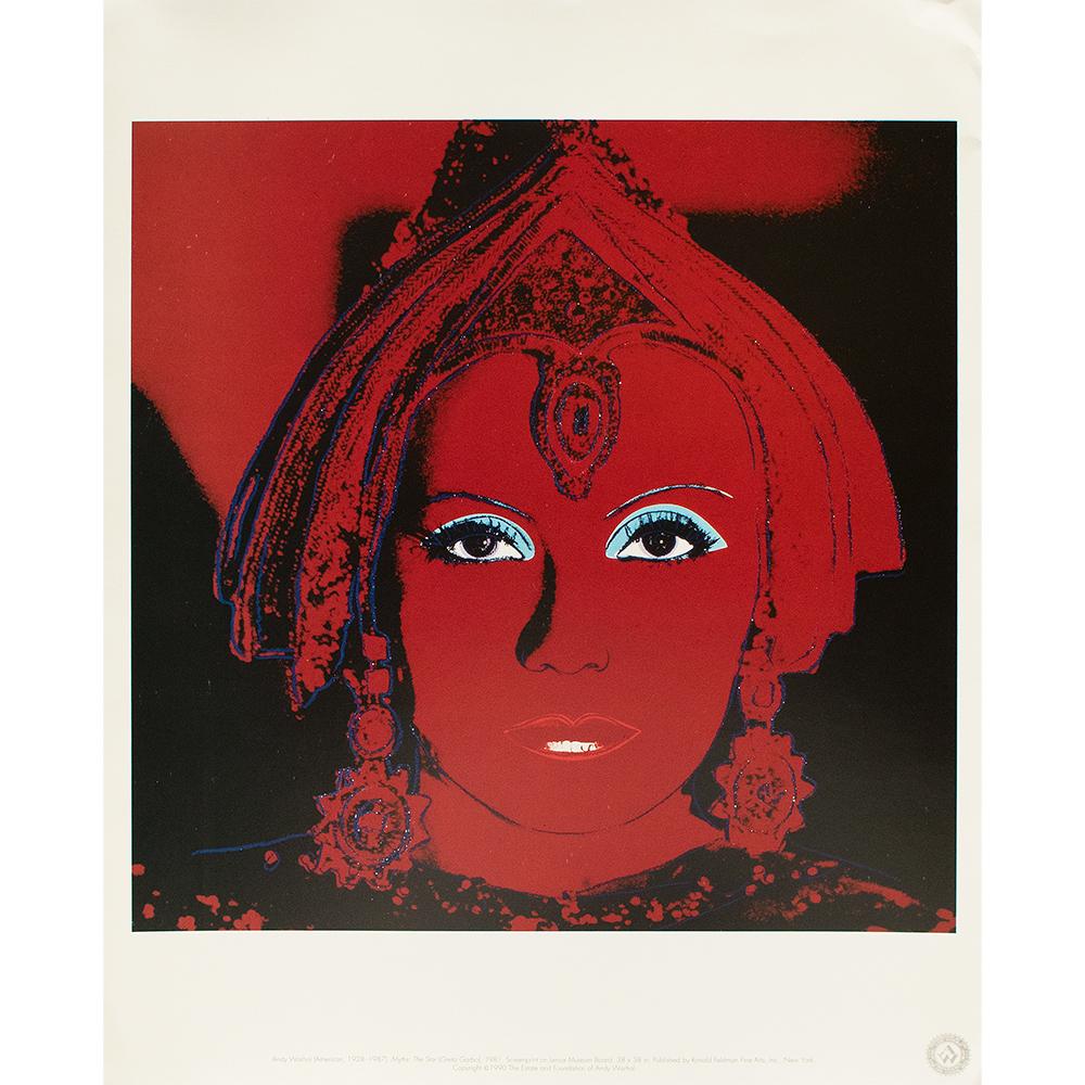 1990 Andy Warhol, The Star (Greta Garbo)~P77662565