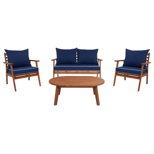 Jett 4-Piece Outdoor Lounge Set