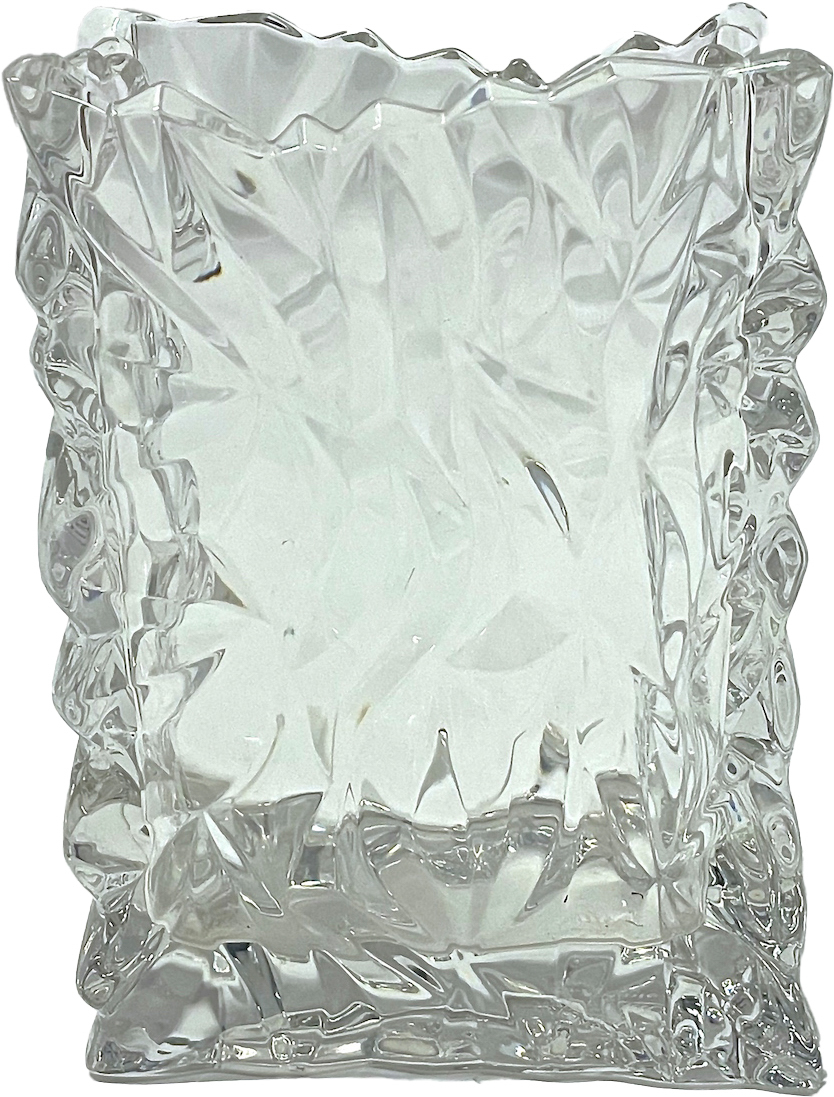 Rosenthal Abstract Crystal Vase