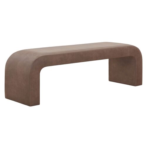 Zane Upholstered Waterfall Bench Zane Upholstered Waterfall Bench