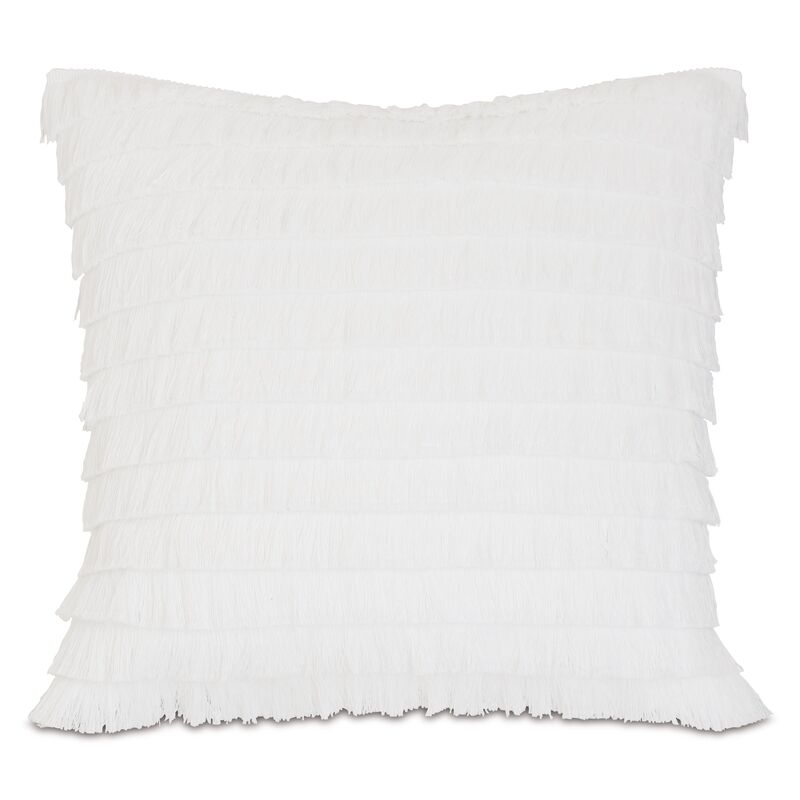 Faye Outdoor Pillow, White