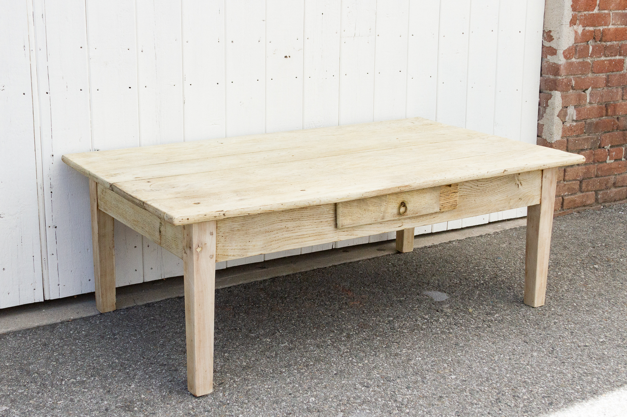 antique oak coffee table