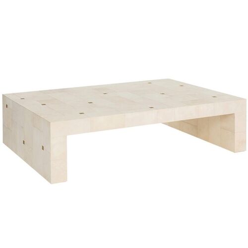 Madelyn Coffee Table, Ivory Madelyn Coffee Table, Ivory