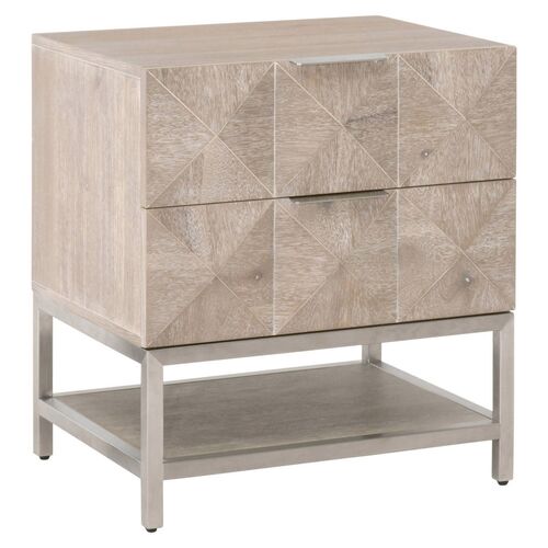 Chris Nightstand, Natural Gray/Silver~P77598563