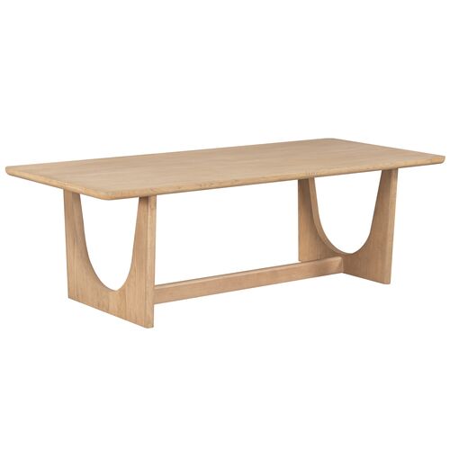 Lily Dining Table, Raw Oak Lily Dining Table, Raw Oak