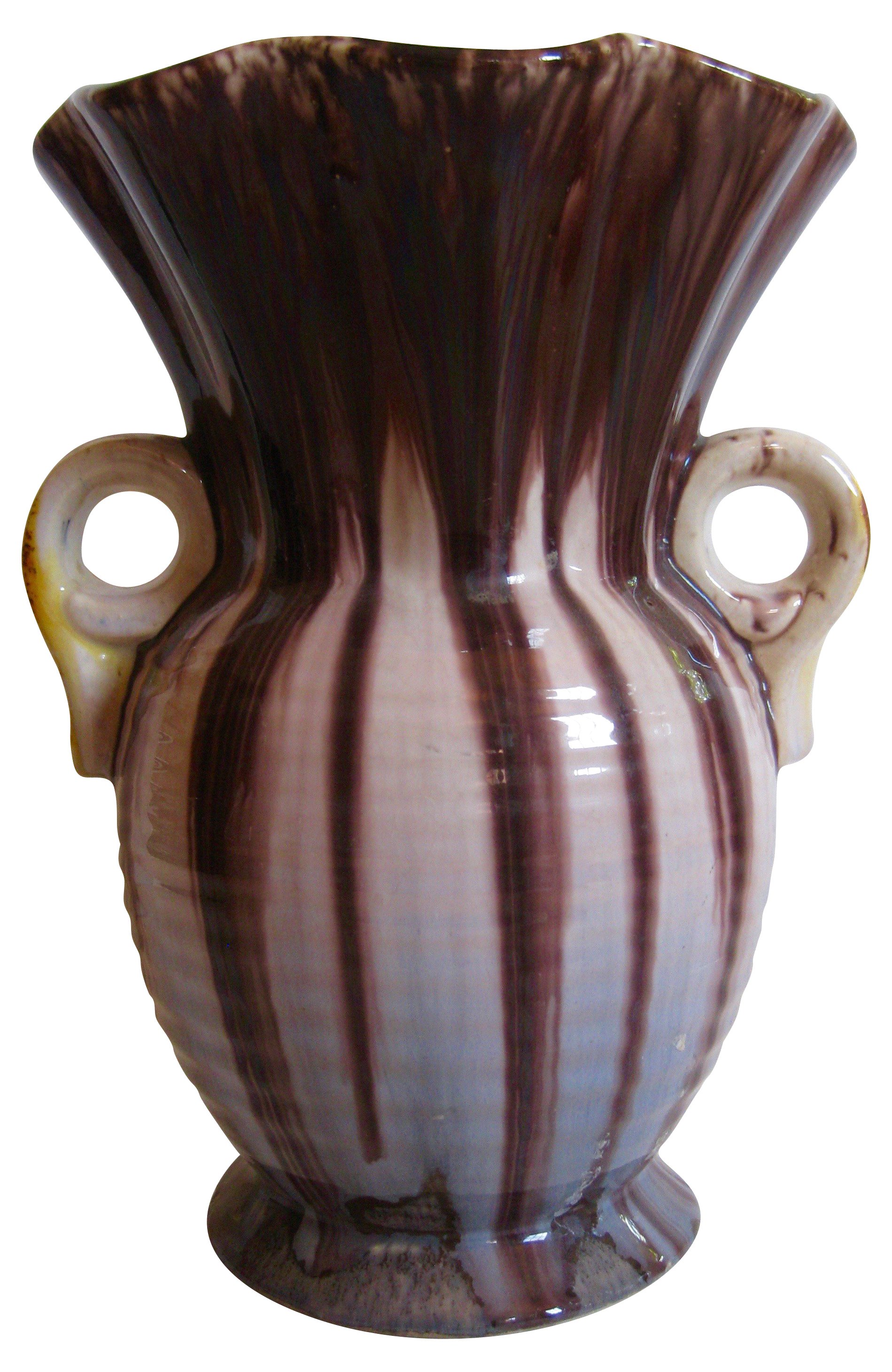 American Pottery Double-Handled Vase~P77267402