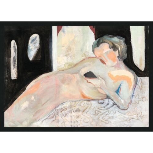 Cloth Phone Painting by Athena Rose