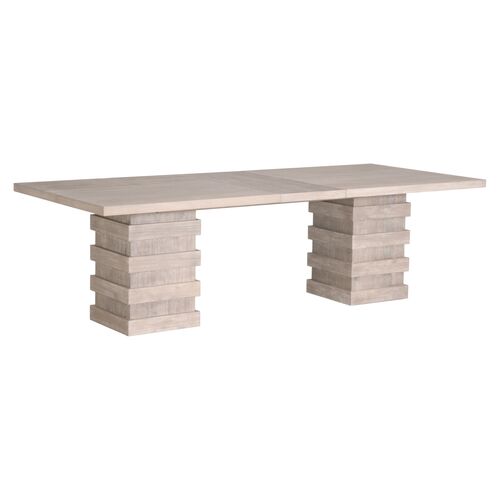 Irvine Extension Dining Table, Natural Gray~P77656758