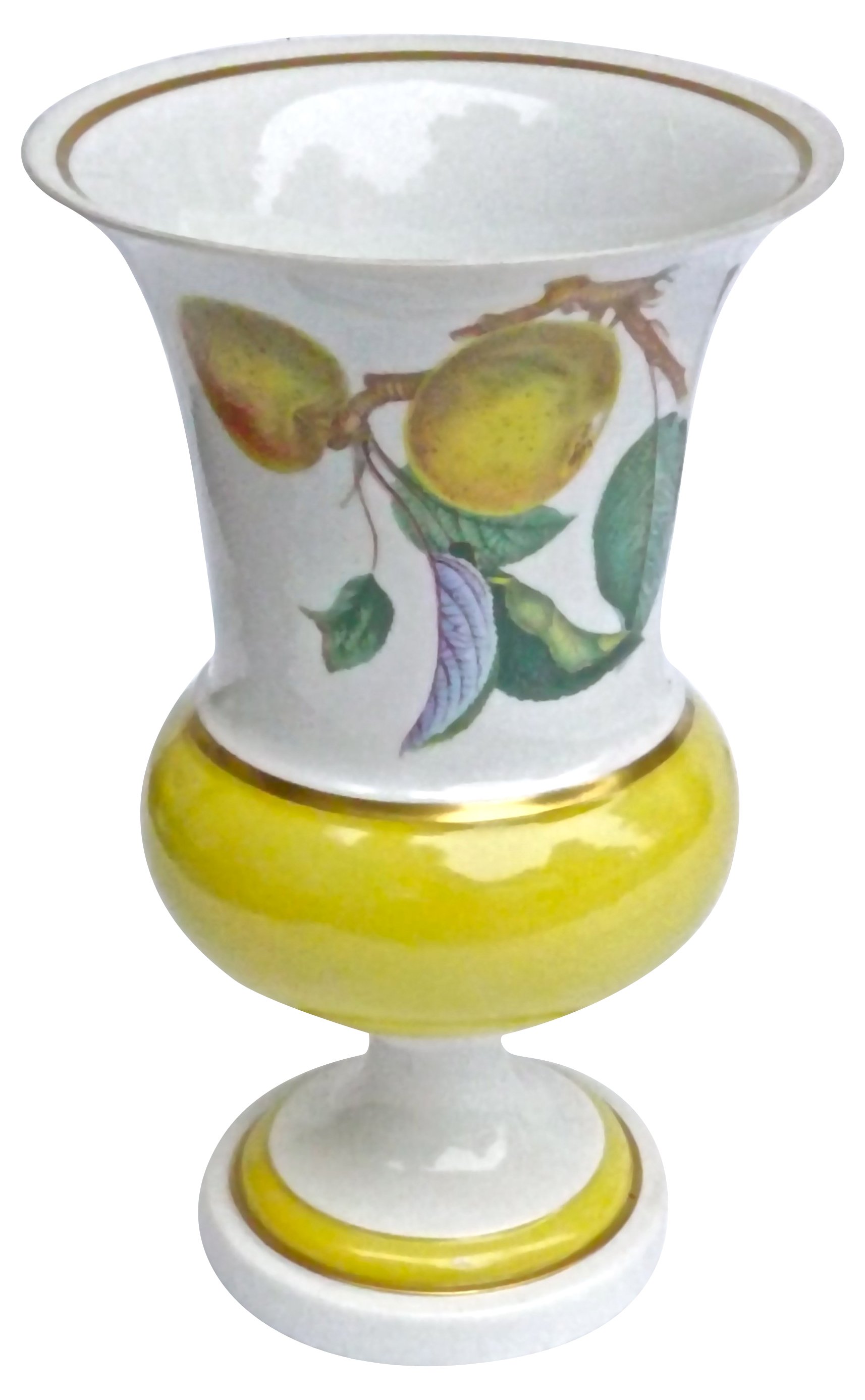 Porcelain Mottahedah Fruit Urn Vase~P76984006