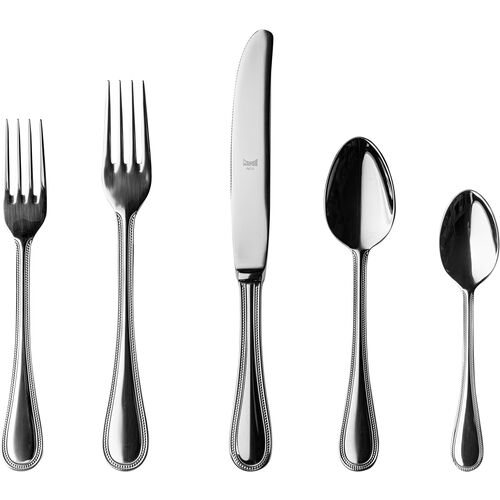 5-Pc Perla Place Setting, Stainless Steel~P69671319