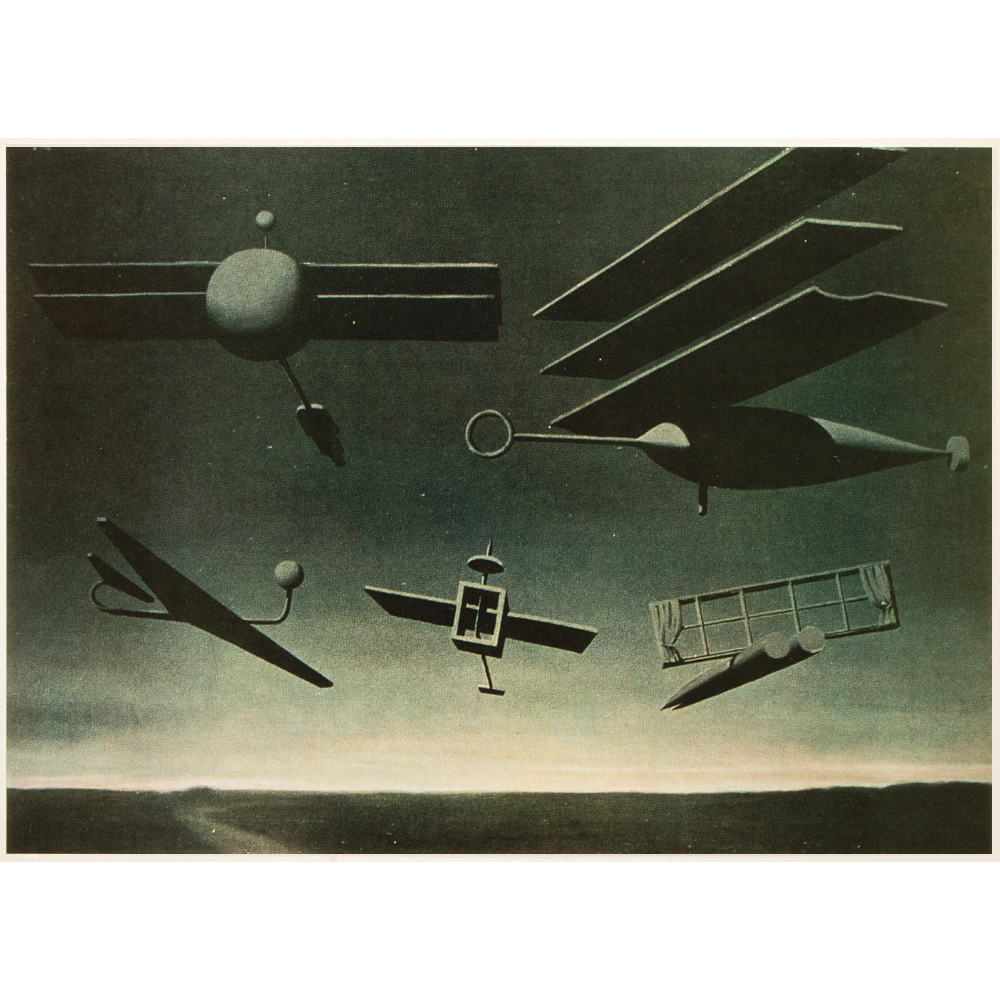 1972 René Magritte, The Black Flag~P77553702