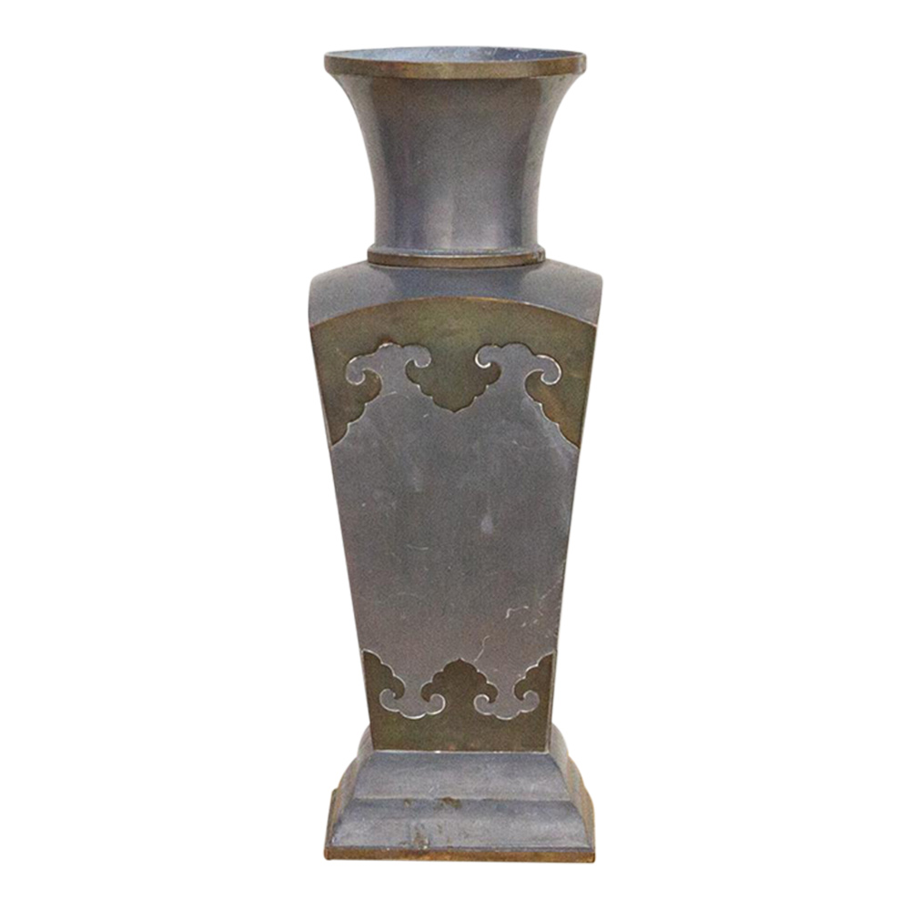 Asian Vintage Pewter Vase~P77660440