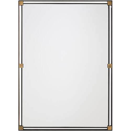 Julian Wall Mirror, Black Julian Wall Mirror, Black