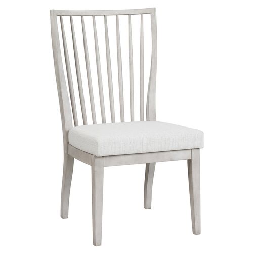 Makena Side Chair, Weathered Gray