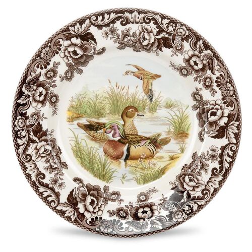 Woodland Salad Duck Plate~P14013989