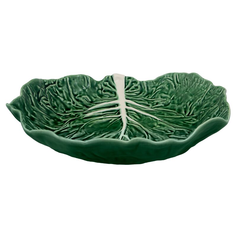 Cabbage Salad Serving Bowl, Green
