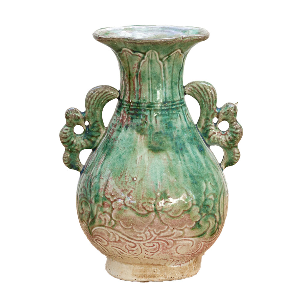 Antique Chinese Dragon Ceremonial Vase Antique Chinese Dragon Ceremonial Vase~P77755247