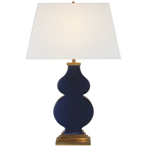 Anita Table Lamp, Midnight Blue Porcelain~P76913436