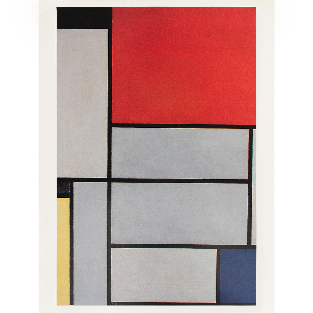 1994 Mondrian, "Tableau I" Poster~P77662298