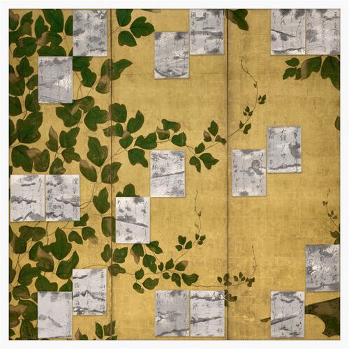 The Met, Anthology with Vines 1, 41.5" x 41.5"