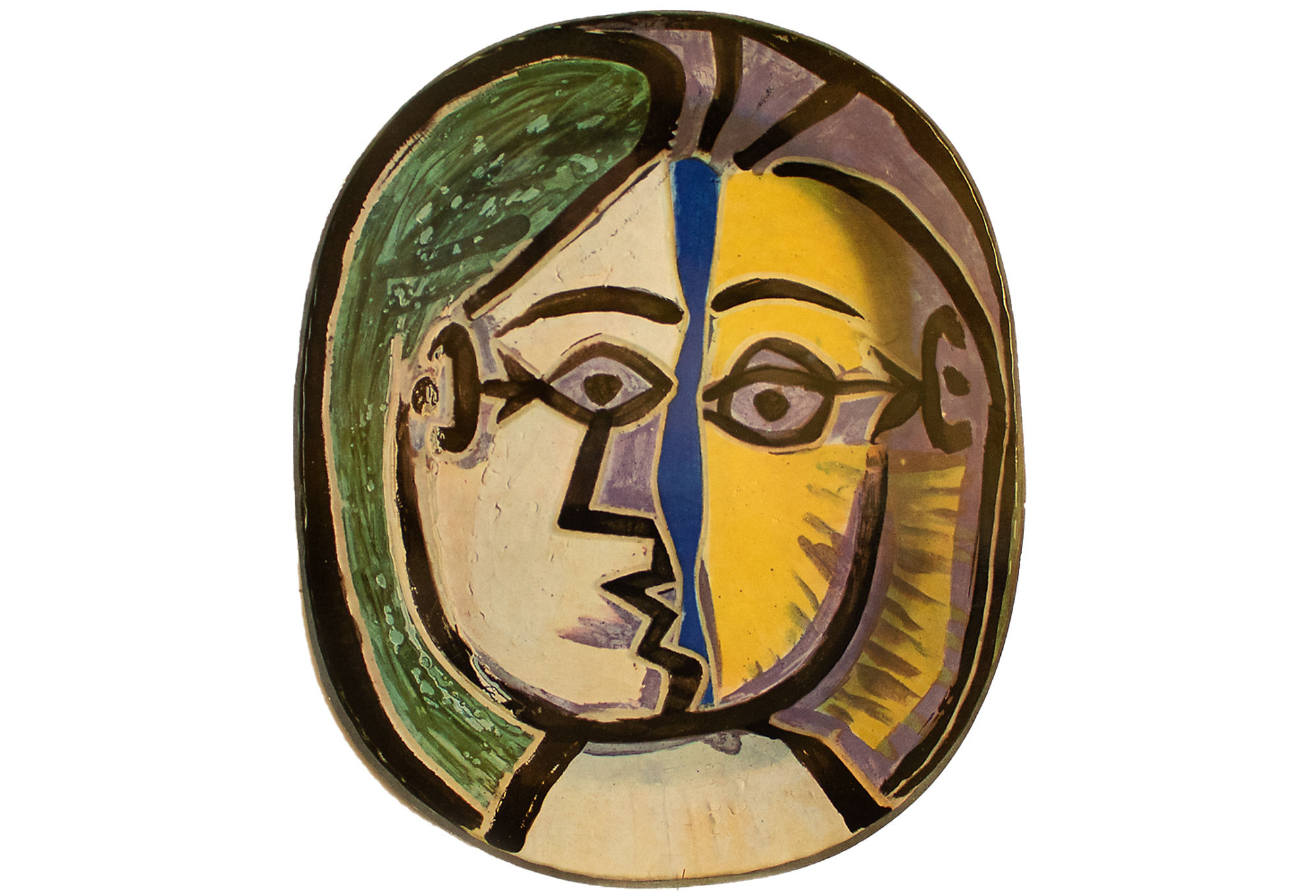 1940s Picasso, Ceramic Plate N18 Print~P77609438