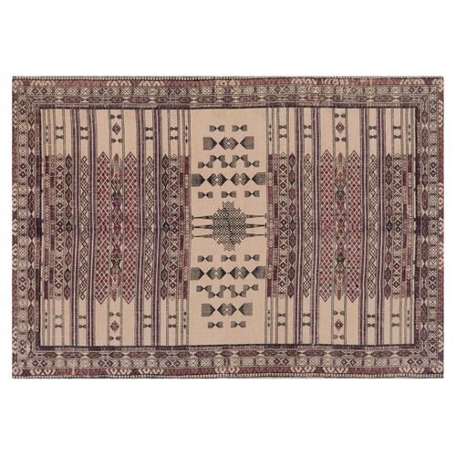 Zolten Jute Rug, Cream/Multi~P77351106