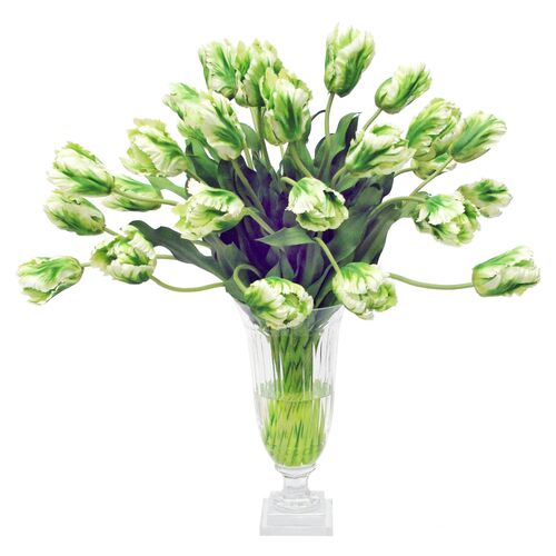 27" Parrot Tulip Arrangement, Faux