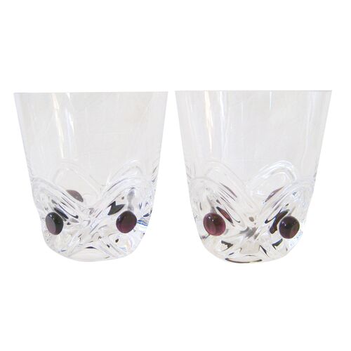 Lalique French Art Deco Whiskey Glasses~P77599028