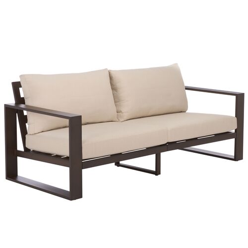 Stonebridge Outdoor Aluminum Loveseat Stonebridge Outdoor Aluminum Loveseat