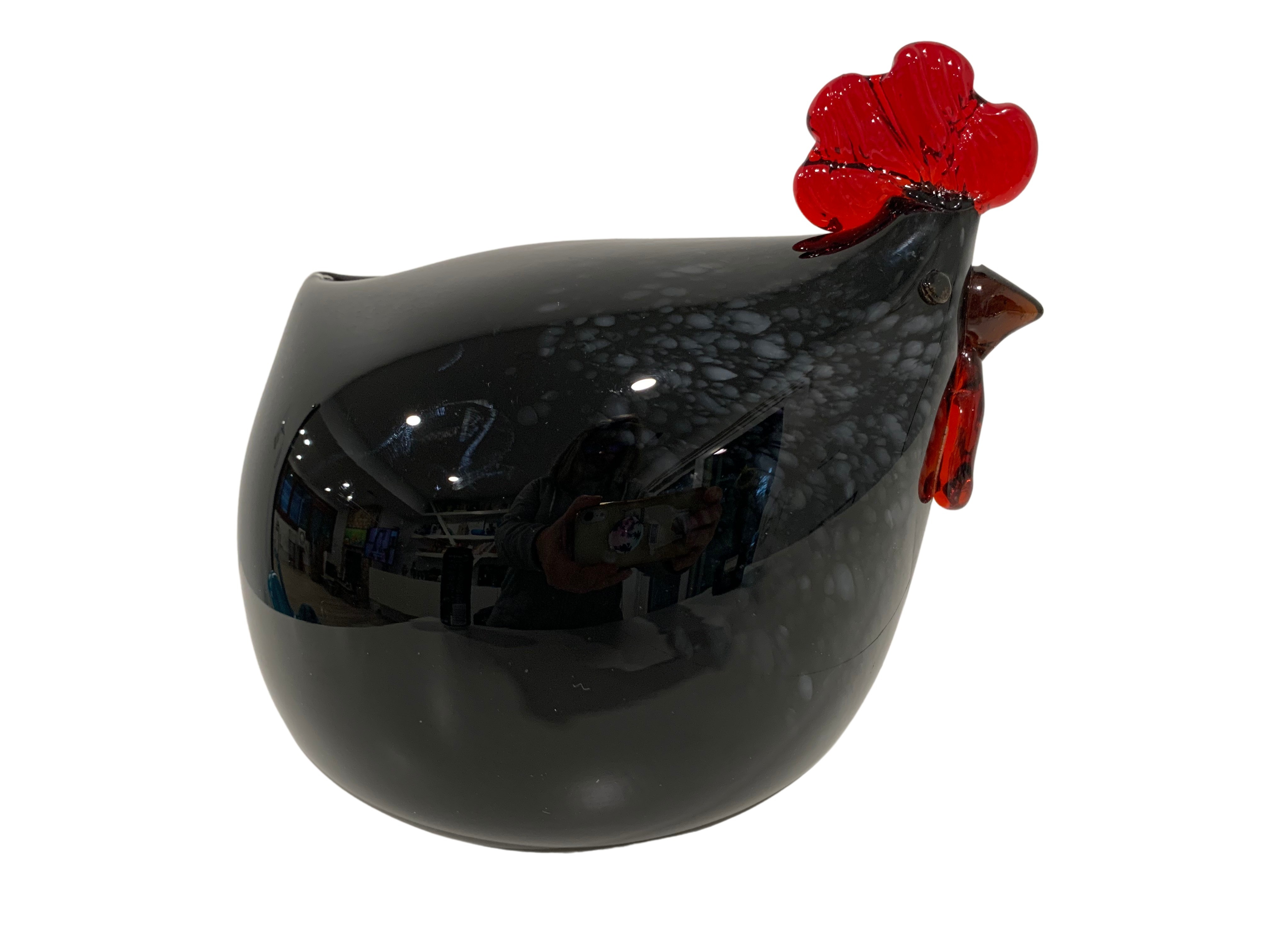 Hand-Blown Glass Chicken~P77643924