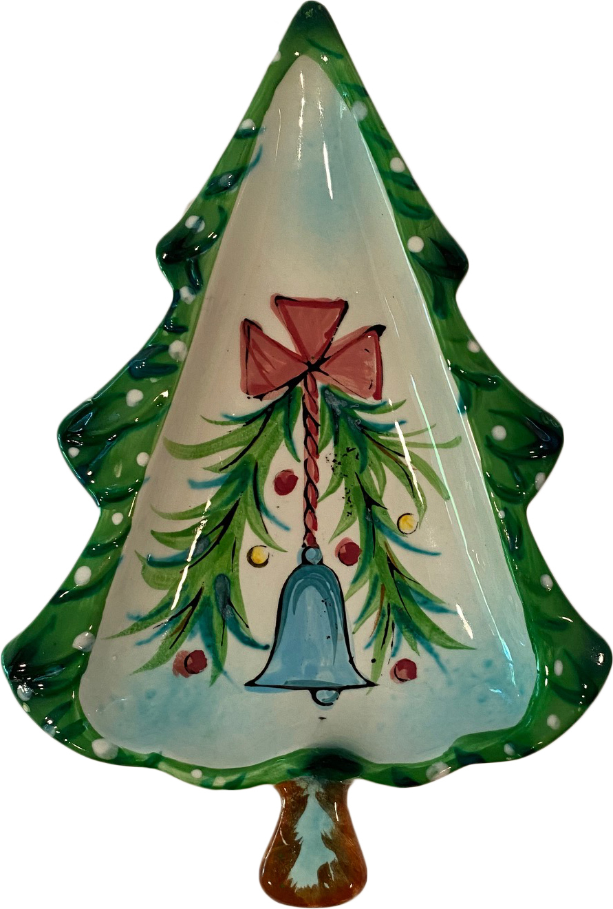 1959 Hand-Painted Tree Candy Dish~P77632210