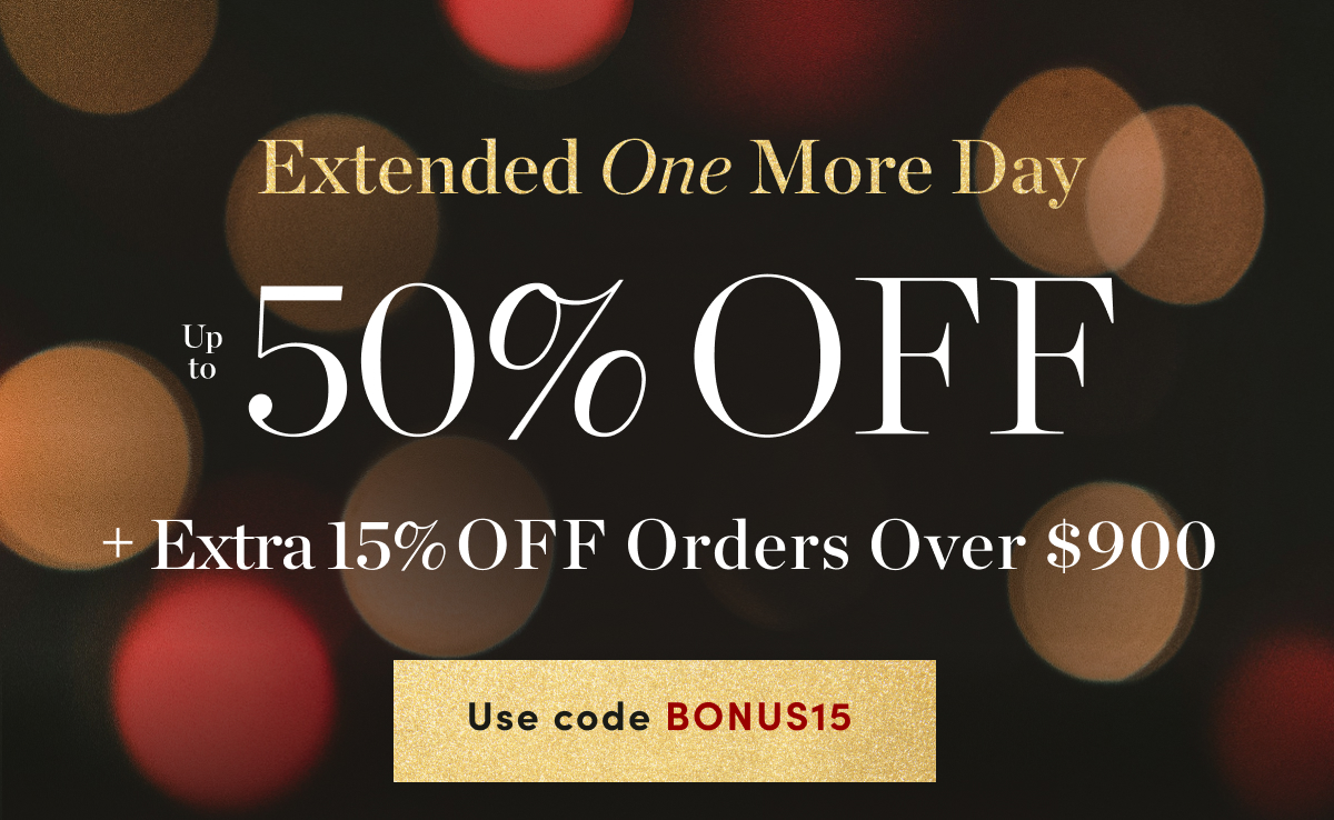 Up to 50 Percent Off Sitewide