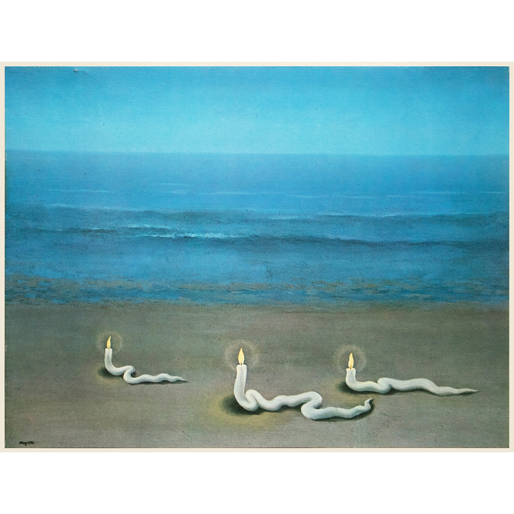 1972 René Magritte, Meditation~P77553706