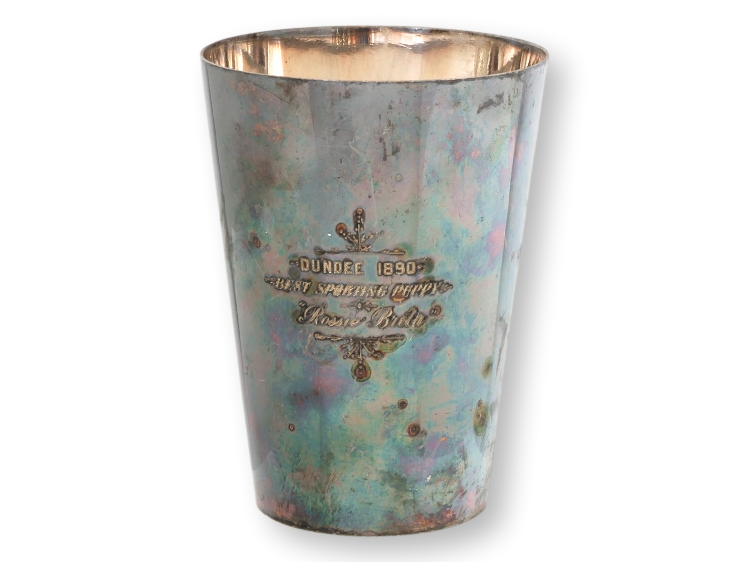 1890 "Best Sporting Puppy" Trophy Cup~P77741137