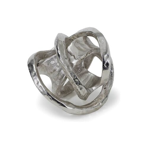 7" Aluminum Knot, Silver~P77304744