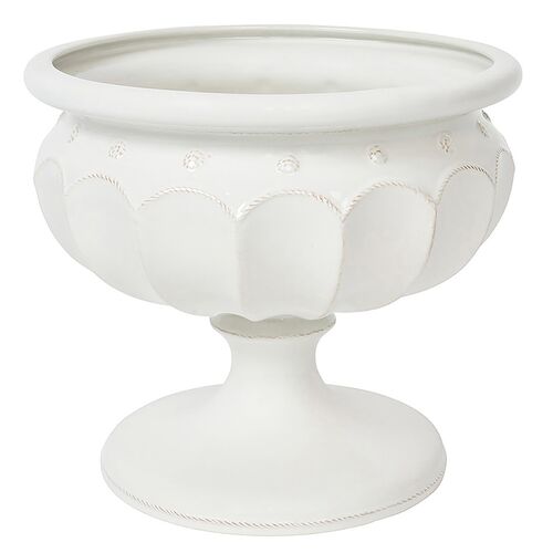 Berry & Thread Large Decorative Urn, Whitewash