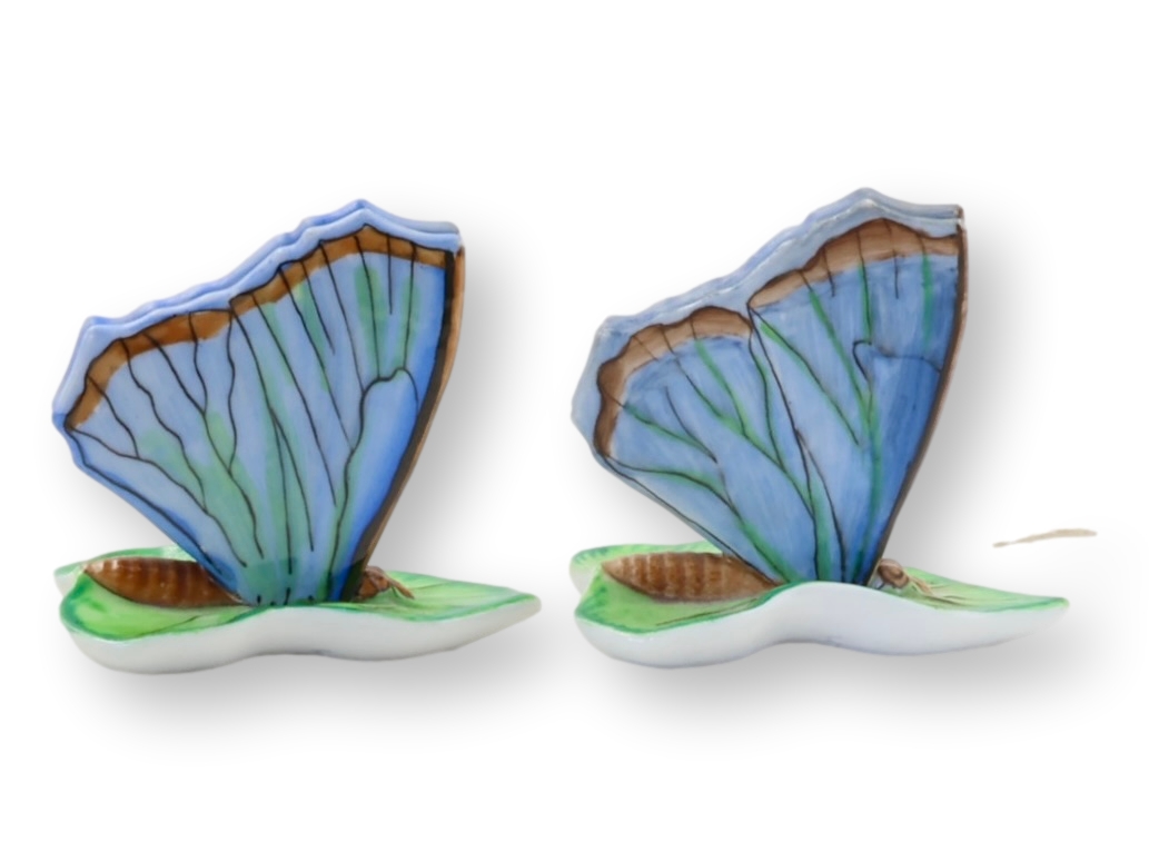 Herend Porcelain Place Card Holders, Pr~P77719620