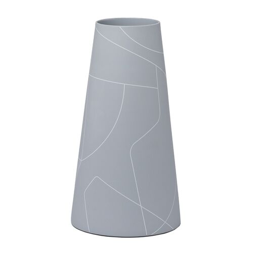 Tall Cone Vase, Medium Gray~P77624016