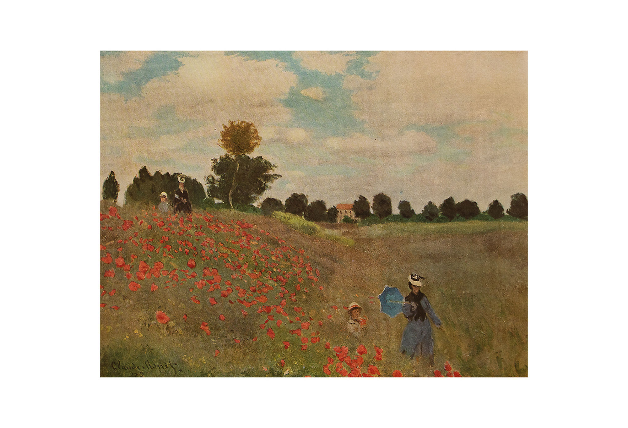 1950 Claude Monet, "Poppies"~P77630918