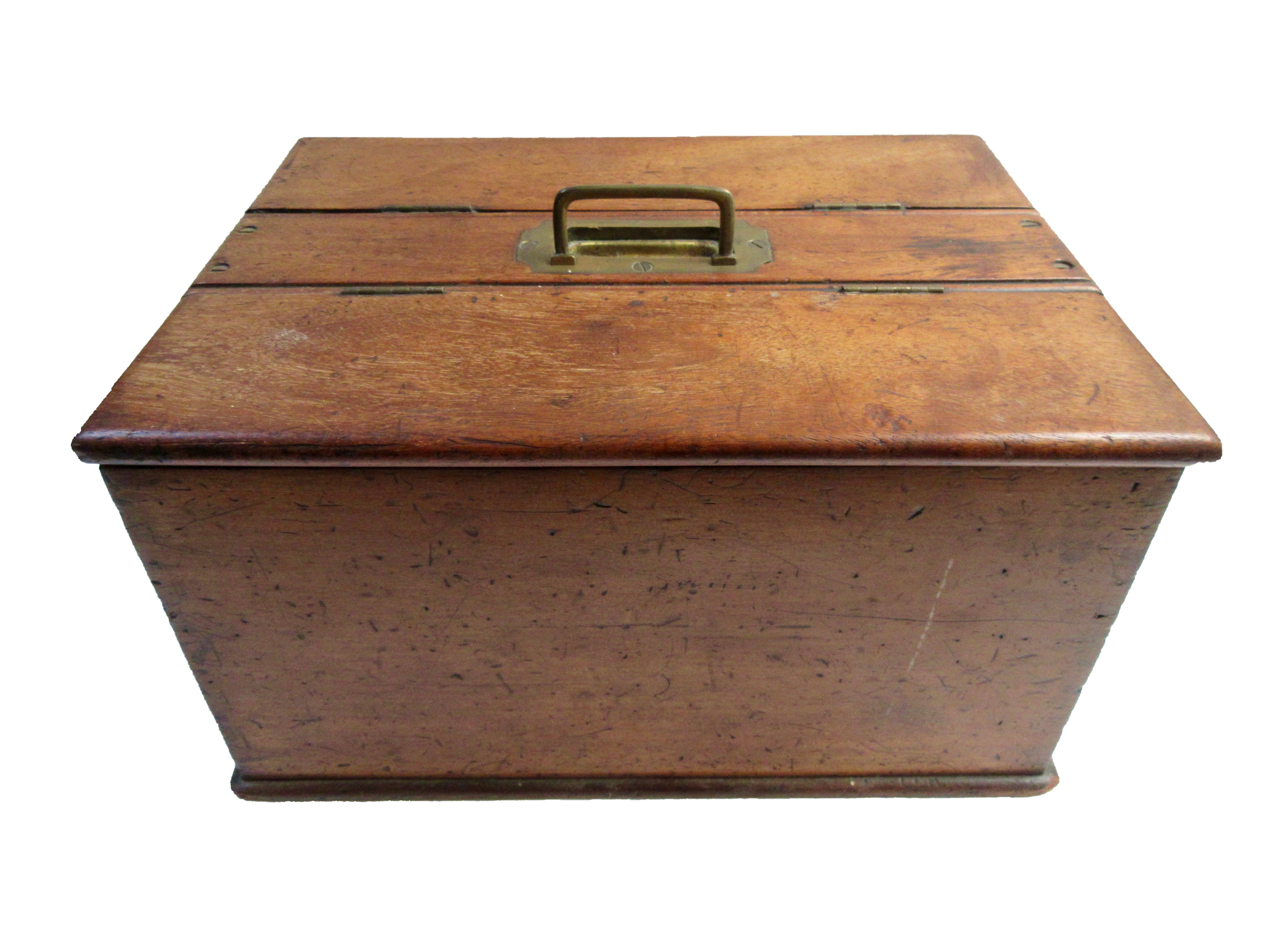 Antique Oak Document Box~P77594169